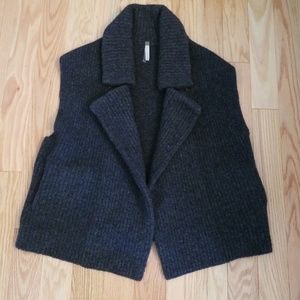 Chunky Wool "racer back" sweater vest